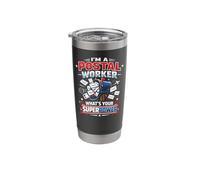 Postman Mailman Mailbox I'm A Postal Worker What's Your Stainless Steel Insulated Tumbler
