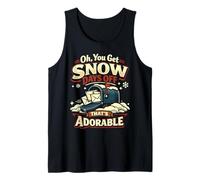 Postman Mailman Mailbox Oh, You Get Snow Days Off That's Tank Top