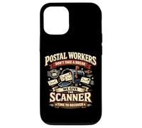 Postman Mailman Mailbox Postal Workers Don't Take A Break We Case for iPhone 12/12 Pro