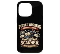 Postman Mailman Mailbox Postal Workers Don't Take A Break We Case for iPhone 13 Pro