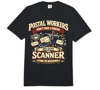 Postman Mailman Mailbox Postal Workers Don't Take A Break We Comfort Colors Adult Heavyweight T-Shirt