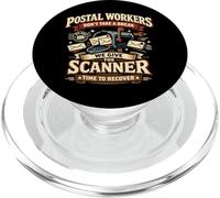 Postman Mailman Mailbox Postal Workers Don't Take A Break We PopSockets PopGrip for MagSafe
