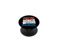 Postman Mailman Postal Worker Live Love Deliver PopSockets Adhesive PopGrip