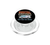 Postman Mailman Postal Worker Not For The Weak PopSockets PopGrip for MagSafe