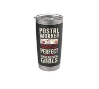 Postman Mailman Postal Worker that Means I Am Expected to Be Stainless Steel Insulated Tumbler