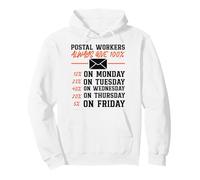 Postman Mailman Postal Workers Always Give 100% 12% On Pullover Hoodie