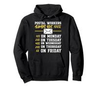 Postman Mailman Postal Workers Always Give 100% 12% On Pullover Hoodie