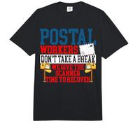 Postman Mailman Postal Workers Don't Take A Break We Give Comfort Colors Adult Heavyweight T-Shirt