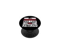 Postman Mailman Retired A Legendary Mail Lady Has Retired PopSockets Adhesive PopGrip