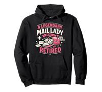 Postman Mailman Retired Mailbox A Legendary Mail Lady Has Pullover Hoodie