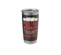 Postman Mailman Retired Postal Worker I'm Not Getting Old Stainless Steel Insulated Tumbler