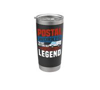 Postman Mailman Retired Postal Worker I'm Not Getting Old Stainless Steel Insulated Tumbler