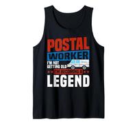 Postman Mailman Retired Postal Worker I'm Not Getting Old Tank Top