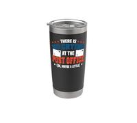 Postman Mailman There is No Crying At The Post Office (Ok, Stainless Steel Insulated Tumbler