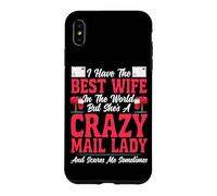 Postman Mailman Wife Husband Marriage I Have The Best Wife Case for iPhone XS Max
