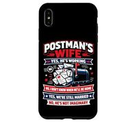 Postman Mailman Wife Mailbox Postman's Wife Yes, He's Case for iPhone XS Max