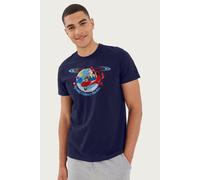 Postman Pat Men's Thumbs Up Mission Accomplished T-Shirt in Navy | Size: Large Postman Pat Navy L