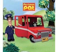 Postman Pat Scene 40 x 40cm Canvas Prints, Polyester, Multi-Colour, 40x40x3.2 cm