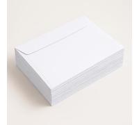 Postmaster A5 Wallet Envelopes C5 100GSM White Paper - 50 Pack
