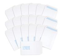 Postmaster C5 Window Envelopes 229 x 162 mm A5 90 GSM Self Seal White Bulk Business Pack of 500