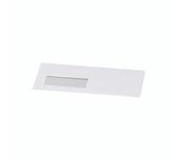 Postmaster Env Wdw DL WHT PK500