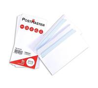 Postmaster Envelopes DL Peel & Seal 100GSM White Paper - 50 Pack
