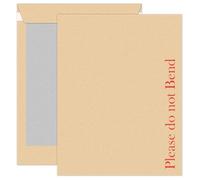 Postmaster Please Do Not Bend Envelopes A5, Hardback, Peel Seal x 10 Pack, C5, Boardback, 229 x 162mm