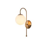 Postmodern Creative Simple Wall Lantern American Retro Cafe Study Bedroom Wall Lamp European Modern Personality Art Bedroom Living Room Corridor Hotel Glass Indoor Wall Light