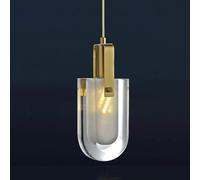 Postmodern er Nordic All-copper Pendant Light Creative Single Head Hanging Ceiling Lamp Decoration Suspension Light E27 Light Source Light Fixture for Restaurant Bedside surprise