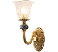 Postmodern Modern Frosted Glass Shade Ceiling Light Simpled Copper Ceilings Lamp Semi-Flush Ceiling Lights Fixture for Bedroom Living Room Hallway Lighting Wall Lantern