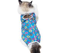 Postoperative Suit for Cats, Pet Garment | Practical and Comfortable Alternative to Elizabeth Collar for Cats - Protection
