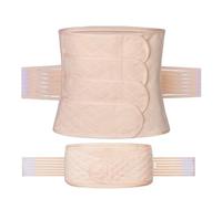 Postpartum Abdominal Belt, Waist Trimmer After Birth - Adjustable Elastic Belly and Abdominal Binding Belt with High Waist, Breathable Belly Waist Shaper Wrap Band