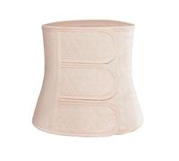Postpartum Belly Wrap Pregnancy Recovery Support Girdle C-Section Recovery Belly Belt Breathable Abdominal Binder After Birth Belly Band Wrap Postpartum Body Shaper Waist Trainer Adjustable Skin L