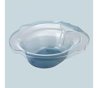 Postpartum Care Sitz Bath Sitz Bath for Hemorrhoids Sitz Bath for Toilet Seat Perineum Relief Sits Bath Kit for Women Wider Seating Area (Blue)