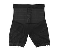 Postpartum Compression Shaper High Waist Black Panty, Targeted Abdominal Body Shaping for Postpartum Moms, Reinforced Hooks, S Curve, Butt Lifting, Breathable Material (Black)