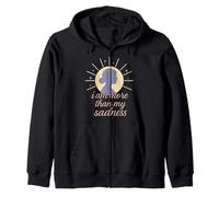 Postpartum Depression PPD Warrior Maternal Mental Health Zip Hoodie
