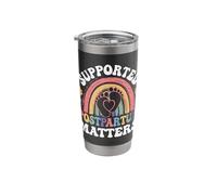 Postpartum Doula Birth Worker Rainbow Postpartum Matters Stainless Steel Insulated Tumbler