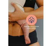 Postpartum Flowly maternity briefs black