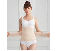 Postpartum Girdle C-Section Recovery Belt Back Support Belly Wrap Belly Band Shapewear for Tummy Support Back Pain Relief Skin Tone,L