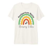 Postpartum Nurse Nursery Vibes Newborn Era Cute Baby Vibe Premium T-Shirt