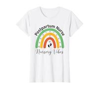 Postpartum Nurse Nursery Vibes Newborn Era Cute Baby Vibe T-Shirt