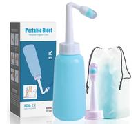 Postpartum Perineal Wash Bottle Portable Bidet, Women Peri Recovery Postpartum Care After Birth Postpartum Clean, Maternity Essentials for Travling,Kids,Puerpera,Eldery,Outdoor (Blue, 500ml)