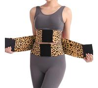 Postpartum Waist Trainer for Women - 3-Layer Breathable Belt with Core Support, Tummy Control & Recovery Compression Yellow