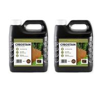 Postsaver Creostain Creocote Oil-Based Wood Treatment | Creosote Substitute | Wood Stain and Preserver | Ideal for Fence Treatment | Low Odour | 8 litres (Dark Brown)