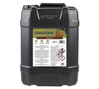 Postsaver Creostain Creocote Oil-Based Wood Treatment | Creosote Substitute | Wood Stain and Preserver | Ideal for Fence Treatment | Low Odour | 20 litres (Dark Brown)