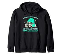 Postural Orthostatic Tachycardia Syndrome Awareness Zip Hoodie