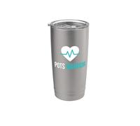 Postural Orthostatic Tachycardia Syndrome Warrior Awareness Stainless Steel Insulated Tumbler