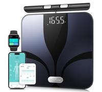 Posture Body Fat Scale Digital 8 Electrodes BMI 28 Readings Bluetooth LED
