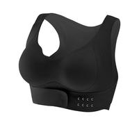 Posture Bra for Women Full Coverage Front Closure Wirefree Seamless Breathable Posture Correcting Bras Lifting Wireless Padded Back Support Bralette All-Day Comfort Underwear