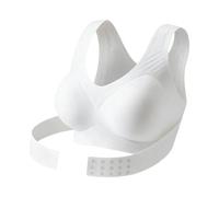 Posture Correcting Bra for Women Front Closure Full Coverage Sports Bras | Posture Corrector Women Seamless Cross Back Anti Sagging Bras Adjustable Shaping Bralette No Underwire All-Day Comfy Bra